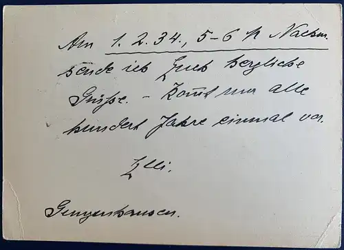 Deutsches Reich 1934 Nr P250 Rundstempel (Datum und/oder Ort klar)