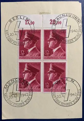 Deutsches Reich  Sonderstempel