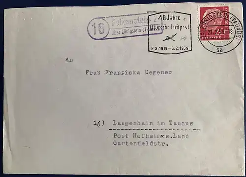 Bundesrep. Deutschland  Rundstempel (Datum und/oder Ort klar)