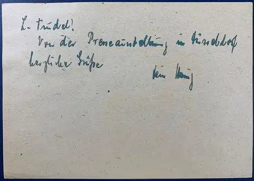 All. Bes. Gem.-Ausg.  Sonderstempel