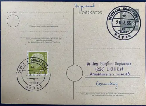 Bundesrep. Deutschland  Rundstempel (Datum und/oder Ort klar)