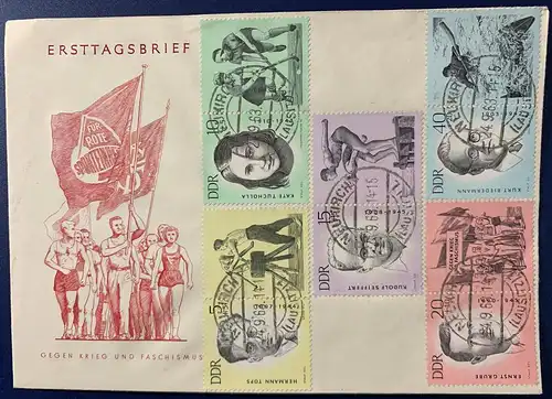 DDR  Ersttagsstempel