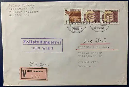 Bundesrep. Deutschland  Rundstempel (Datum und/oder Ort klar)