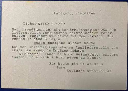 All. Bes. Gem.-Ausg.  Rundstempel (Datum und/oder Ort klar)