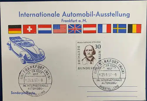 Berlin (West) 1957 Sonderstempel