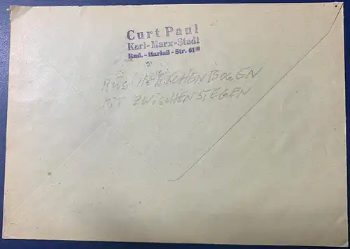 DDR 1955 Rundstempel (Datum und/oder Ort klar)