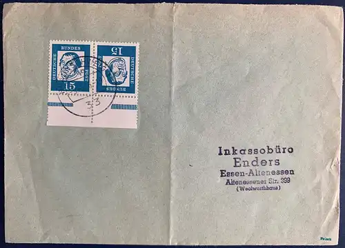 Bundesrep. Deutschland 1966 Zentraler Rund / Vollstempel