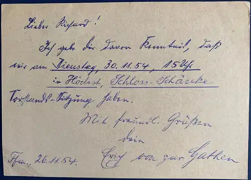 Bundesrep. Deutschland  Rundstempel (Datum und/oder Ort klar)