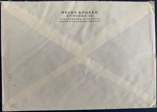 Bundesrep. Deutschland 1952 Rundstempel (Datum und/oder Ort klar)