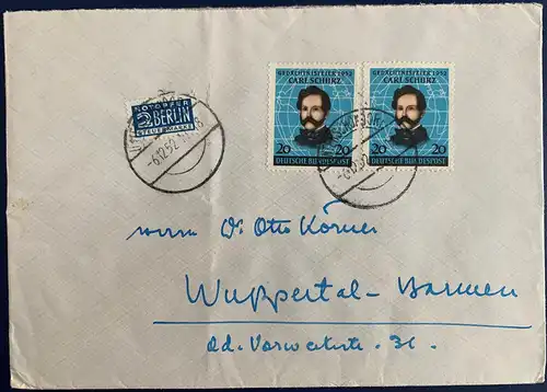 Bundesrep. Deutschland  Rundstempel (Datum und/oder Ort klar)