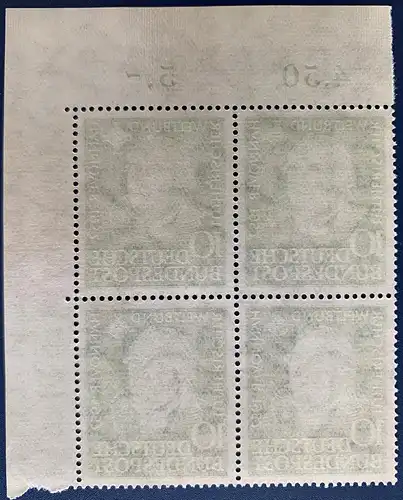 Bundesrep. Deutschland 1952 Postfrisch / **