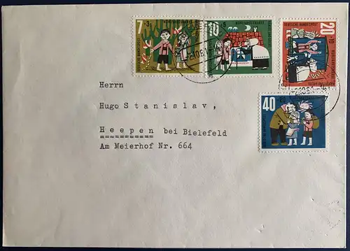 Bundesrep. Deutschland 1961 Ersttagsstempel