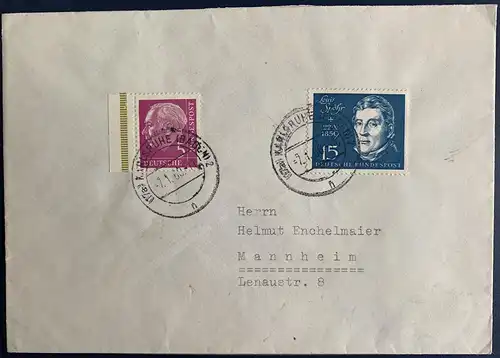 Bundesrep. Deutschland 1960 Rundstempel (Datum und/oder Ort klar)