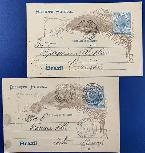 Brasilien 1907 Rundstempel (Datum und/oder Ort klar)