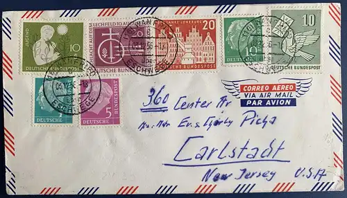 Bundesrep. Deutschland 1956 Rundstempel (Datum und/oder Ort klar)