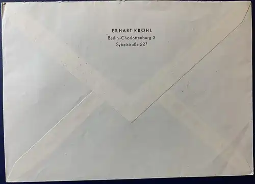 Berlin (West) 1958 Rundstempel (Datum und/oder Ort klar)