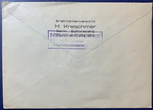 Berlin (West) 1959 Rundstempel (Datum und/oder Ort klar)