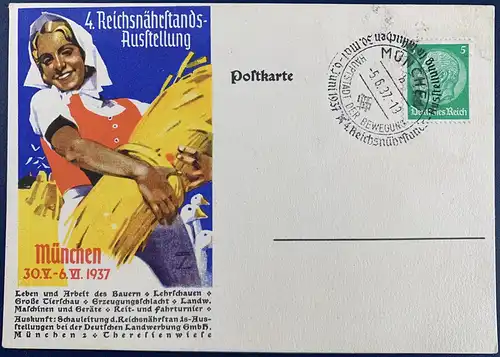 Deutsches Reich 1937 Sonderstempel