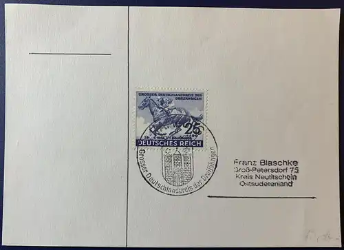 Deutsches Reich 1942 Sonderstempel