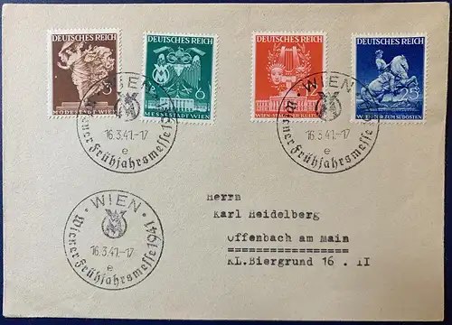 Deutsches Reich 1941 Sonderstempel