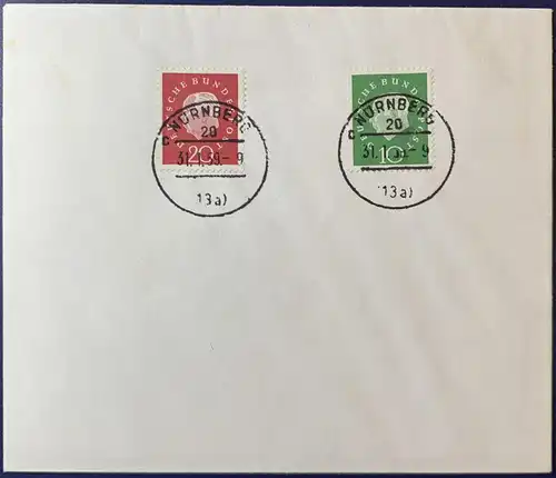 Bundesrep. Deutschland 1959 Ersttagsstempel