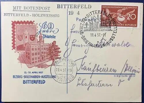 DDR 1957 Sonderstempel