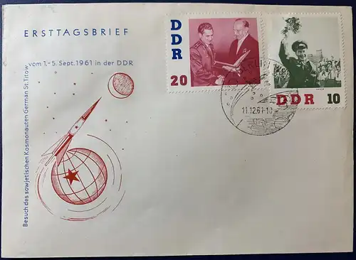 DDR 1961 Ersttagssonderstempel
