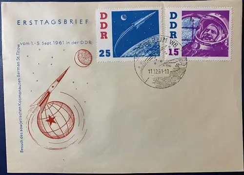 DDR 1961 Ersttagssonderstempel