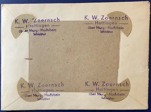 All. Bes. Franz. Zone 1946 Rundstempel (Datum und/oder Ort klar)