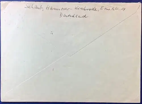 Bundesrep. Deutschland 1952 Zentraler Rund / Vollstempel