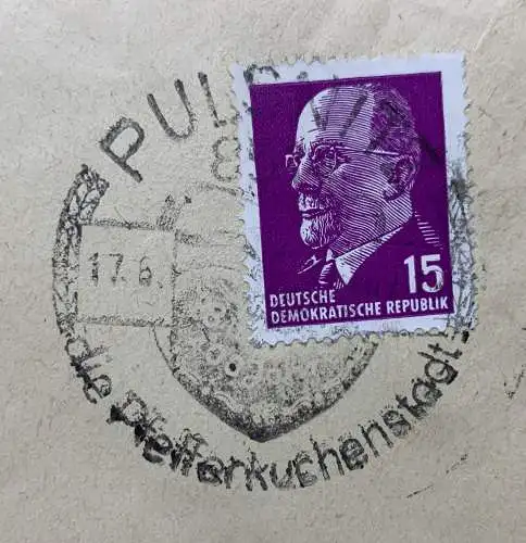 DDR 1969 Rundstempel (Datum und/oder Ort klar)