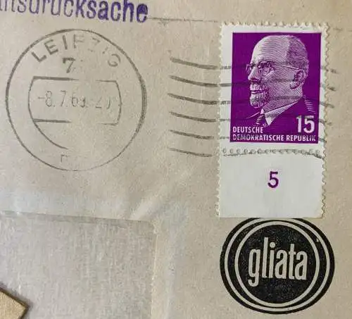 DDR 1969 Rundstempel (Datum und/oder Ort klar)