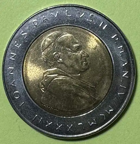 Vatikanstadt, 500 Lire, 1982