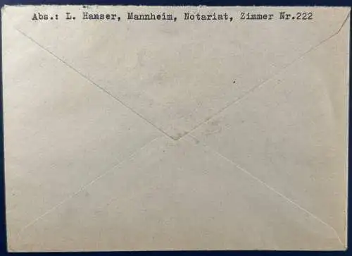 Bundesrep. Deutschland 1950 Rundstempel (Datum und/oder Ort klar)