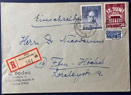 Bundesrep. Deutschland  Rundstempel (Datum und/oder Ort klar)