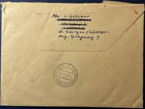 Bundesrep. Deutschland  Rundstempel (Datum und/oder Ort klar)