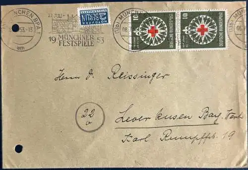 Bundesrep. Deutschland  Rundstempel (Datum und/oder Ort klar)