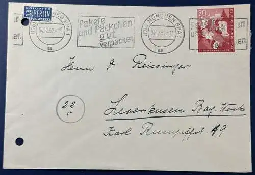 Bundesrep. Deutschland  Rundstempel (Datum und/oder Ort klar)