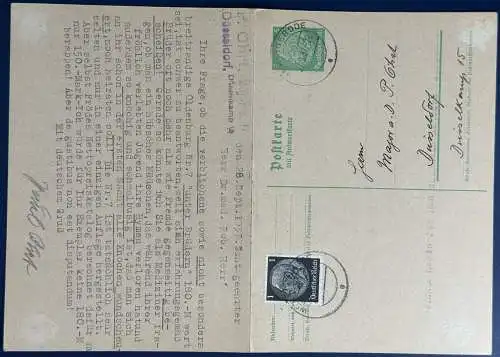 Deutsches Reich  Rundstempel (Datum und/oder Ort klar)