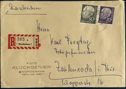 Bundesrep. Deutschland  Rundstempel (Datum und/oder Ort klar)