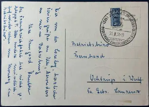 Bundesrep. Deutschland  Sonderstempel