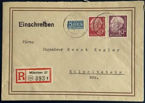 Bundesrep. Deutschland  Rundstempel (Datum und/oder Ort klar)