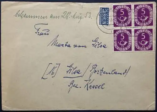 Bundesrep. Deutschland  Rundstempel (Datum und/oder Ort klar)