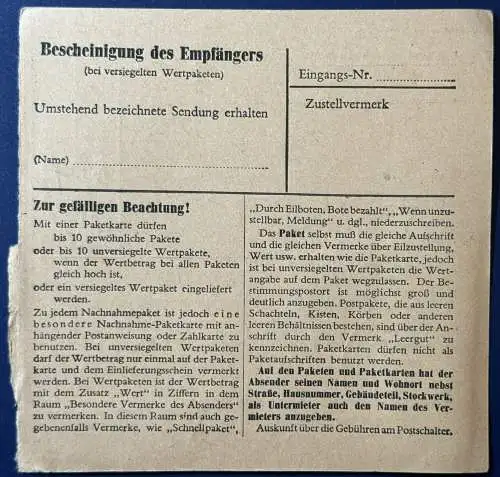 Bundesrep. Deutschland  Rundstempel (Datum und/oder Ort klar)