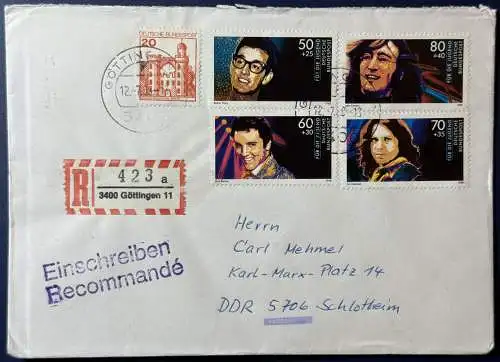 Bundesrep. Deutschland  Rundstempel (Datum und/oder Ort klar)