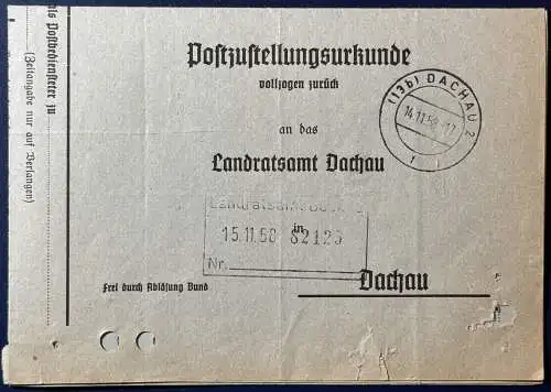 Bundesrep. Deutschland  Rundstempel (Datum und/oder Ort klar)