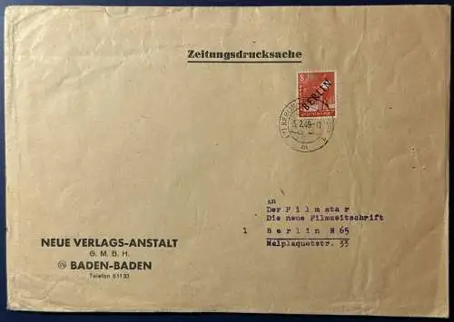 Berlin (West)  Rundstempel (Datum und/oder Ort klar)