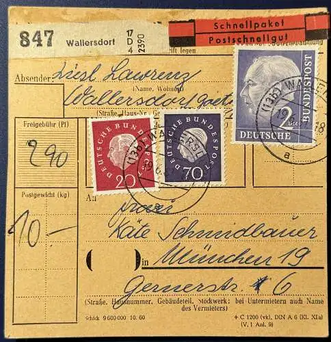 Bundesrep. Deutschland  Rundstempel (Datum und/oder Ort klar)