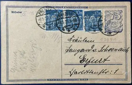 Deutsches Reich  Rundstempel (Datum und/oder Ort klar)