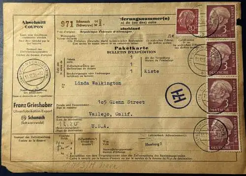 Bundesrep. Deutschland  Rundstempel (Datum und/oder Ort klar)